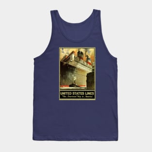 United States Lines Tank Top